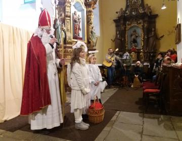 Mikulášská besídka v kostele sv. Václava