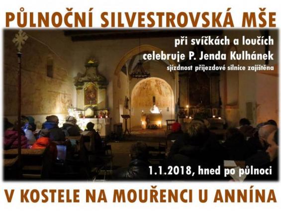 Půlnoční silvestrovská mše